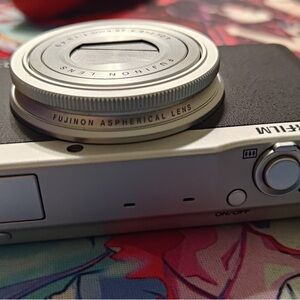 Fujifilm Black and Silver Digital Camera